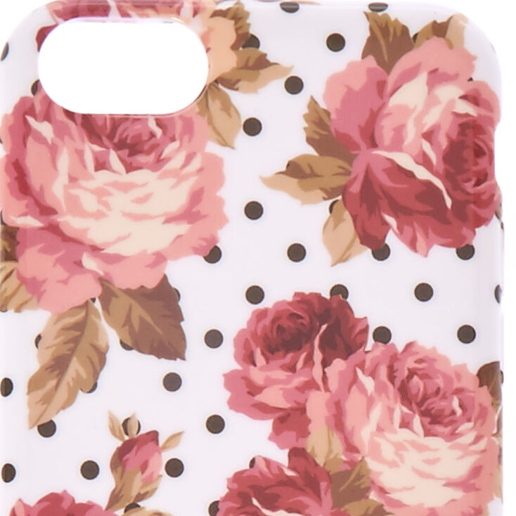 Floral &amp; Polka Dot Phone Case - Fits iPhone 5/5S,