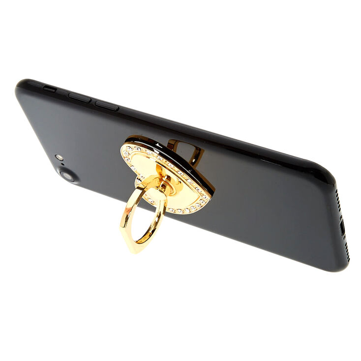Gold Heart Ring Stand,