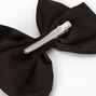 Claire&#39;s Club Pearl Hair Bow Clip - Black,