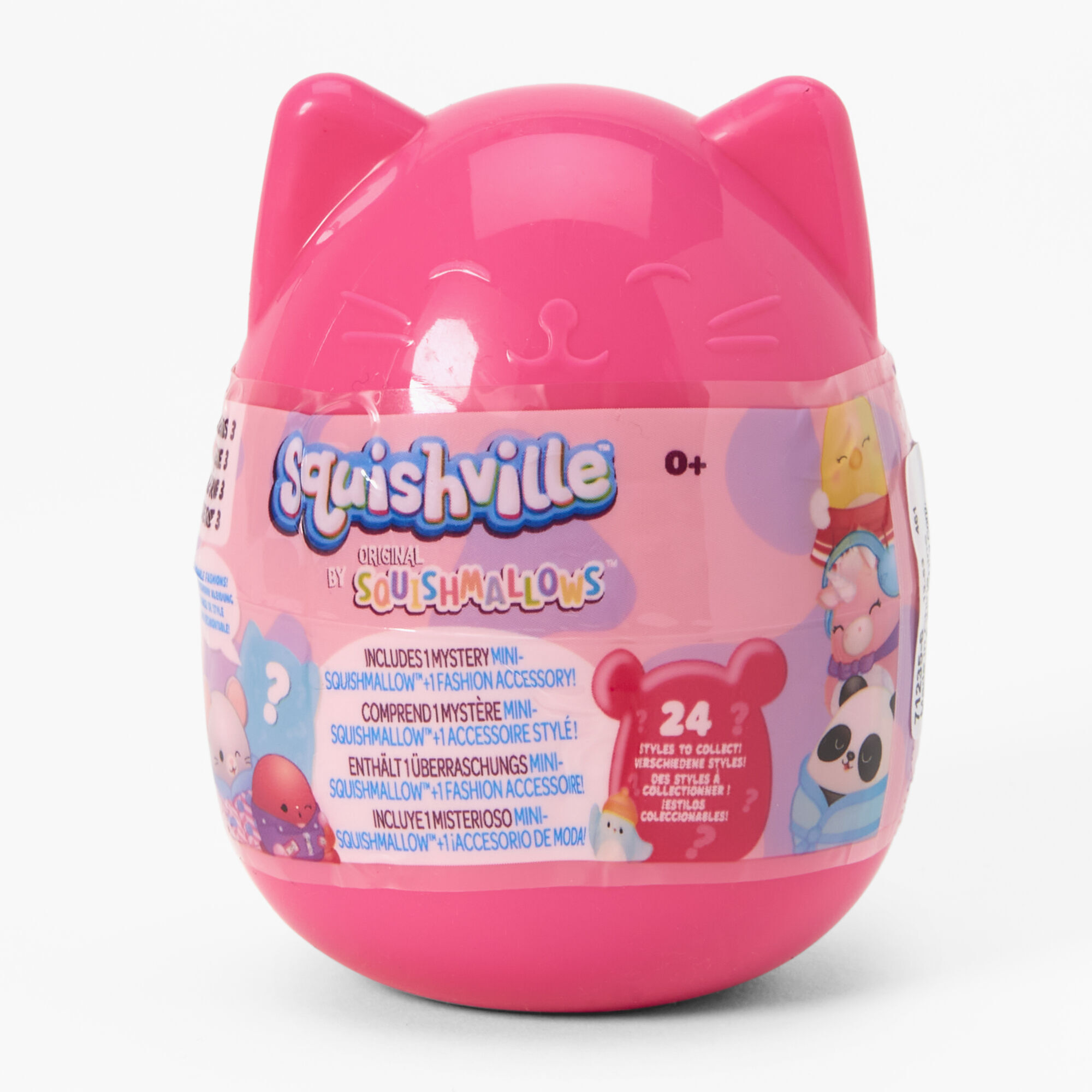 Squishmallows™ Squishville Series 3 Mini Squishmallows™ Single Plush Toy Blind Bag - Styles May Vary,