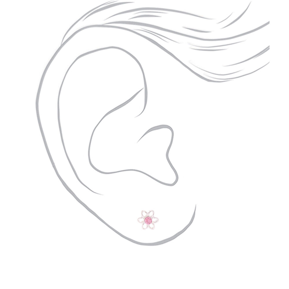 Lot de 10 paires de clous d'oreille licorne magique,