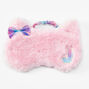 Initial Cat Sleeping Mask - Pink, J,