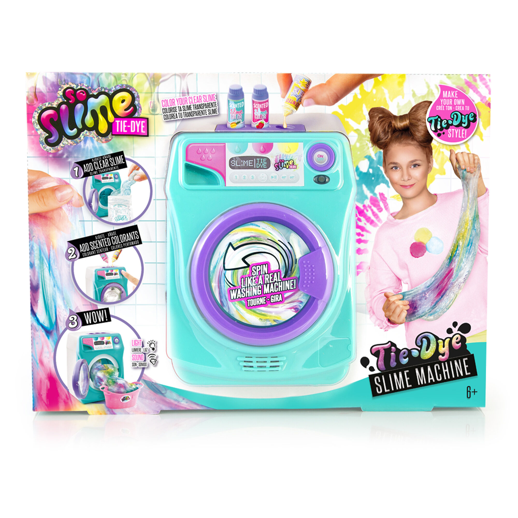 So Slime DIY™ Tie-Dye Slime Washing Machine,