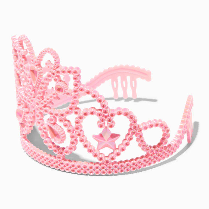 Claire&#39;s Club Pink Butterfly Crown,