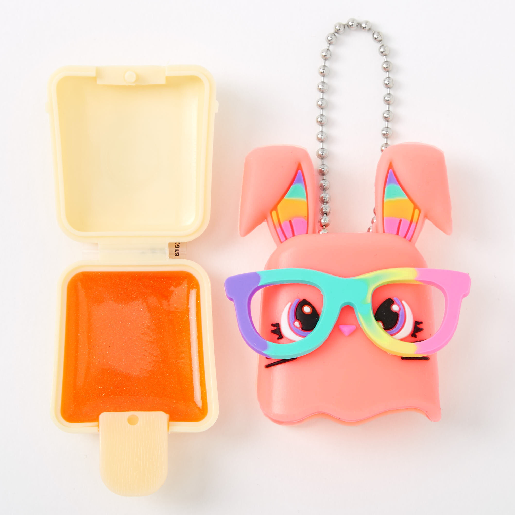 Pucker Pops Coral Bunny Lip Gloss - Mango,