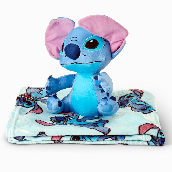 Disney Stitch Hugger Pillow &amp; Silk Touch Throw Set,