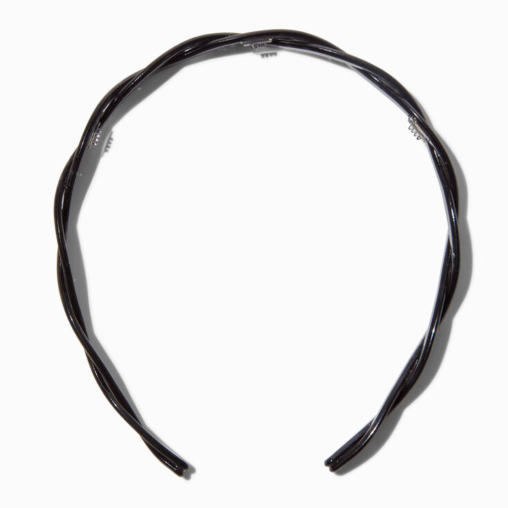 Black Twist Headband,