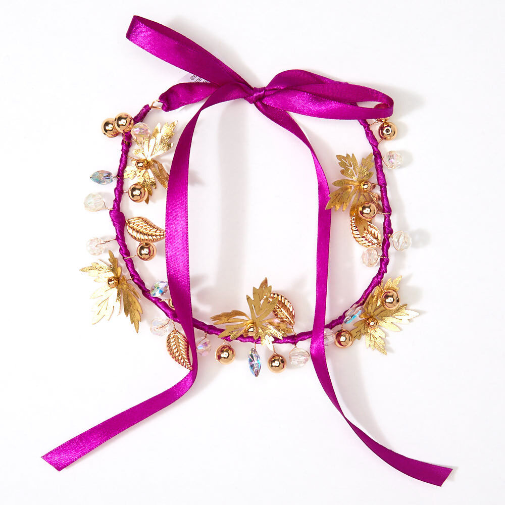 Couronne de cheveux La Reine des Neiges 2 ©Disney - Violet,