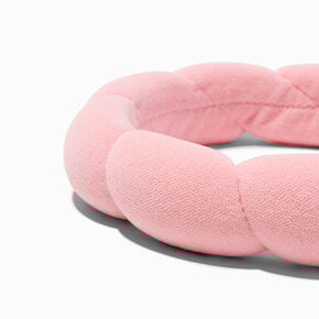 Pink Puffy Spa Headband,