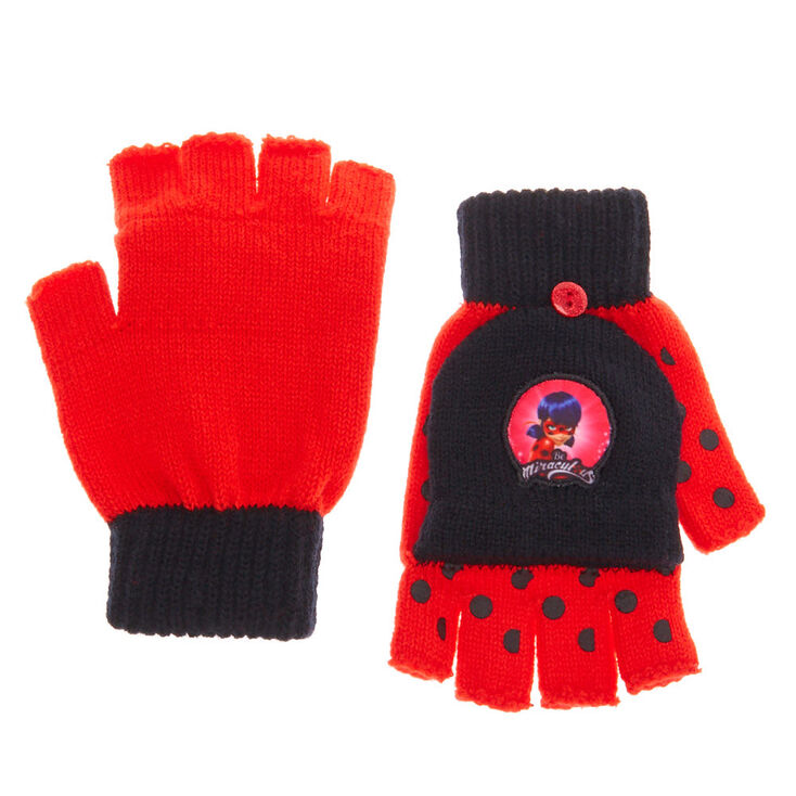 Miraculous&trade; Polka Dot Gloves - Red,