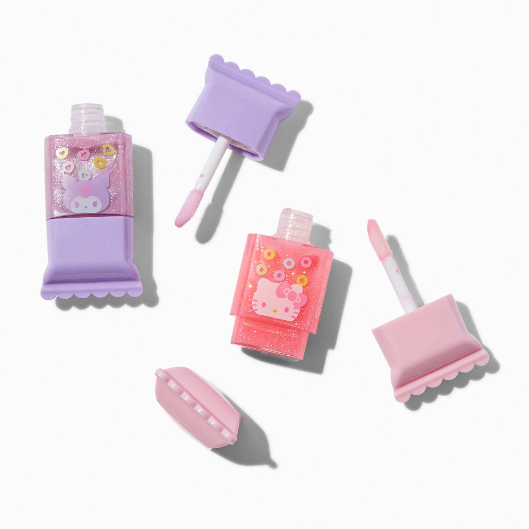 Hello Kitty® And Friends Claire's Exclusive Snack Shop Lip Gloss Set - 3 Pack,