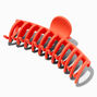 Large Orange Barrel Hair Claw,