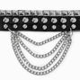 Studded Black Wrap Bracelet,
