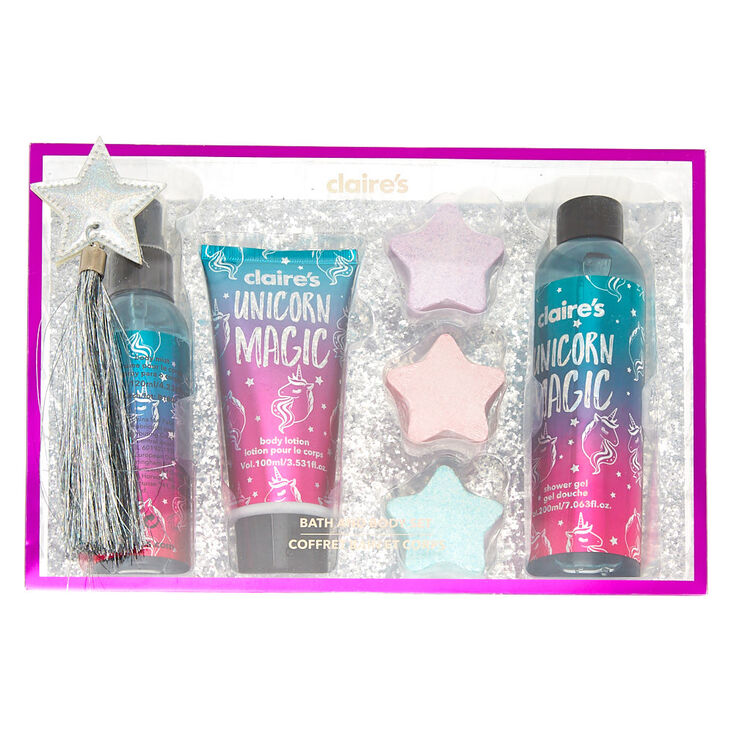 Unicorn Magic Bath And Body Set 6 Pack Claire S Us