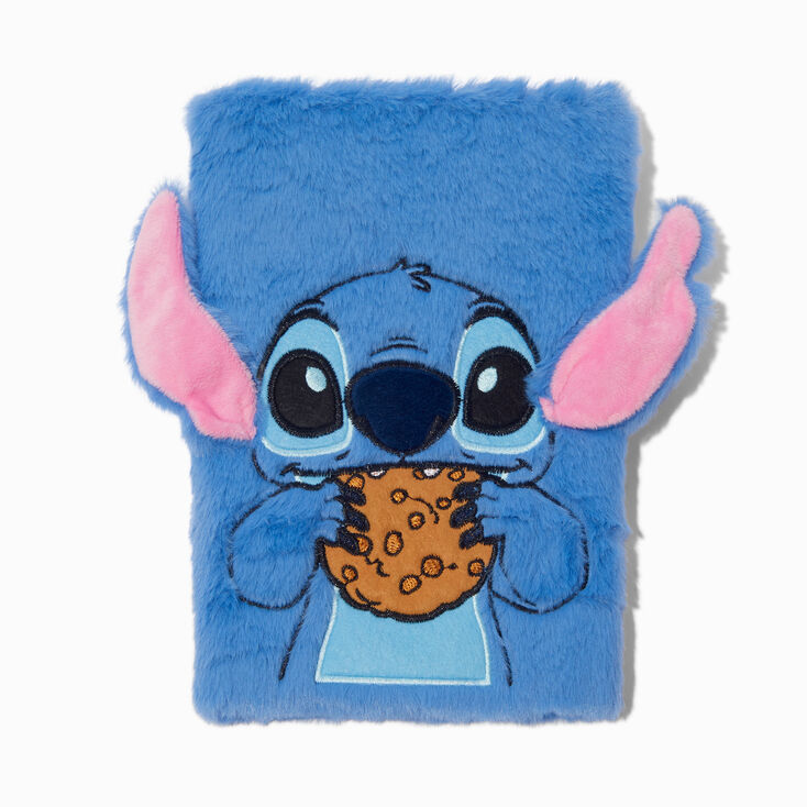 Disney Stitch Fuzzy Cookie Journal,