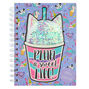 Agenda Cattuccino shaker de paillettes mobiles Sweetimals de couleur lilas,