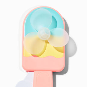 Popsicle Hand Crank Fan,