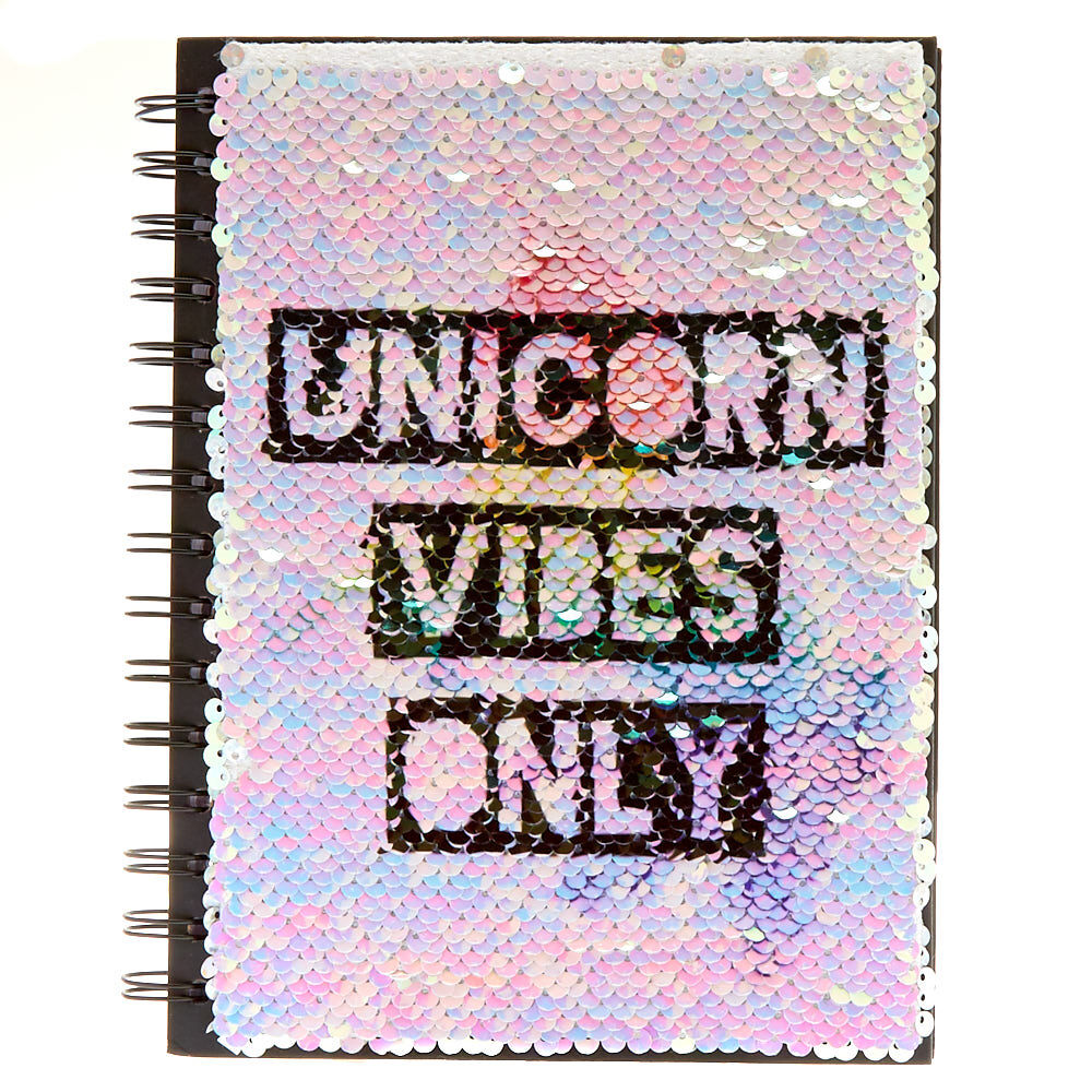 Frozen 2 Reverse Sequin Notebook
