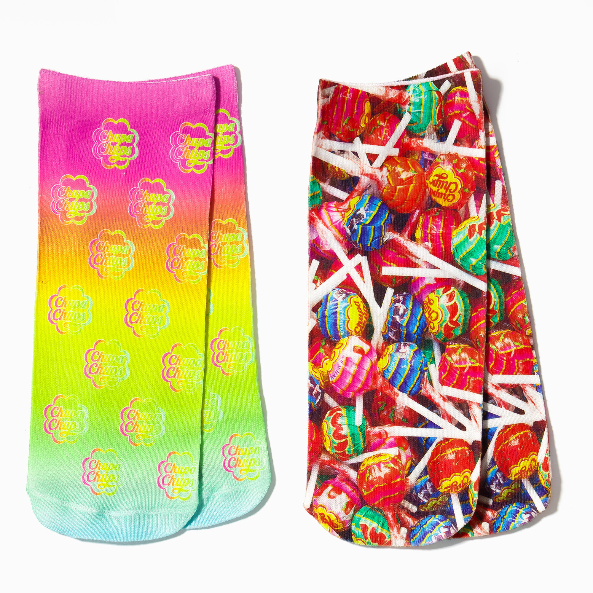 Chupa Chups® Lollipop Crew Socks - 2 Pairs,