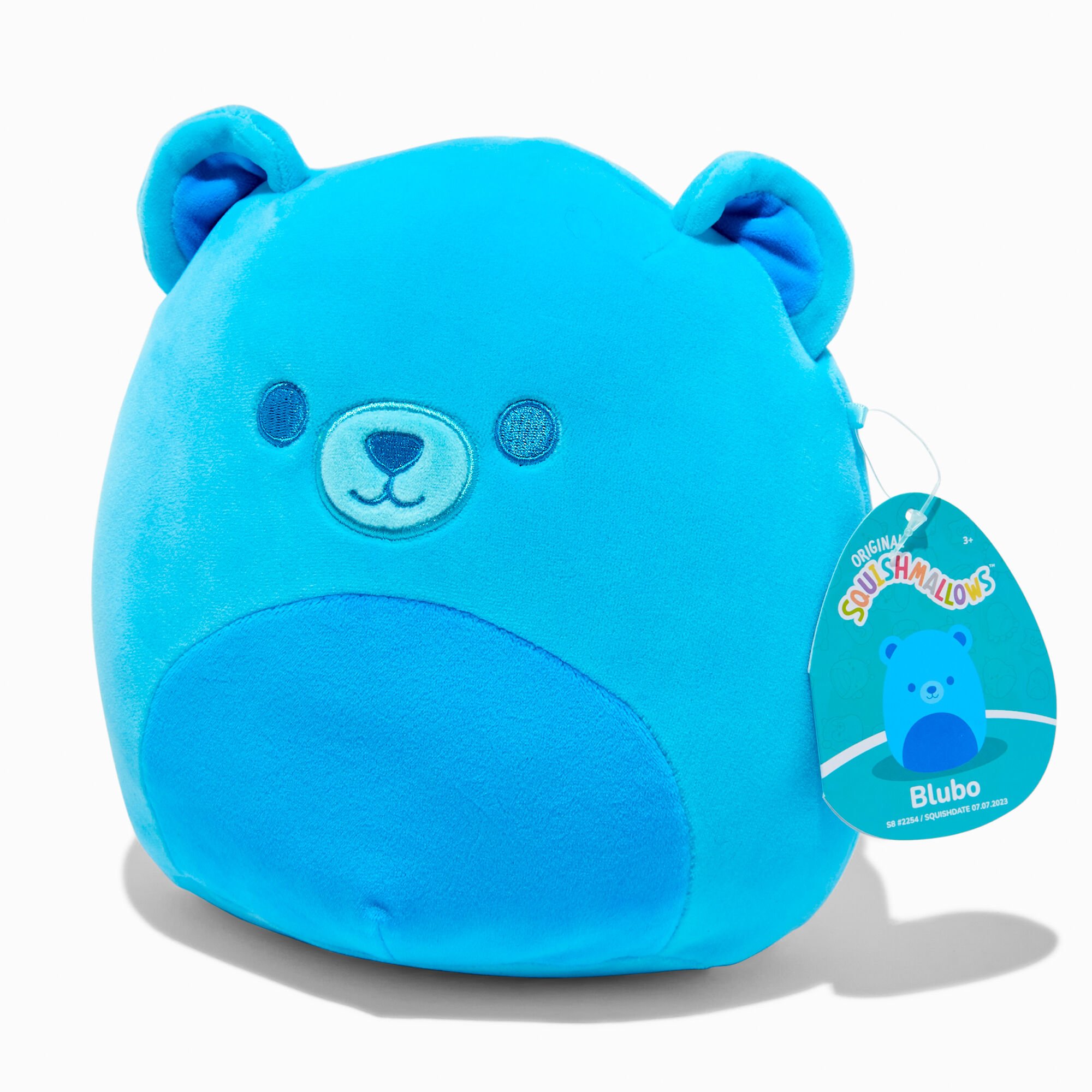 Squishmallows™ 8" Blacklight Blubo Plush Toy,