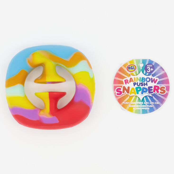 Rainbow Push Snappers Fidget Toy,