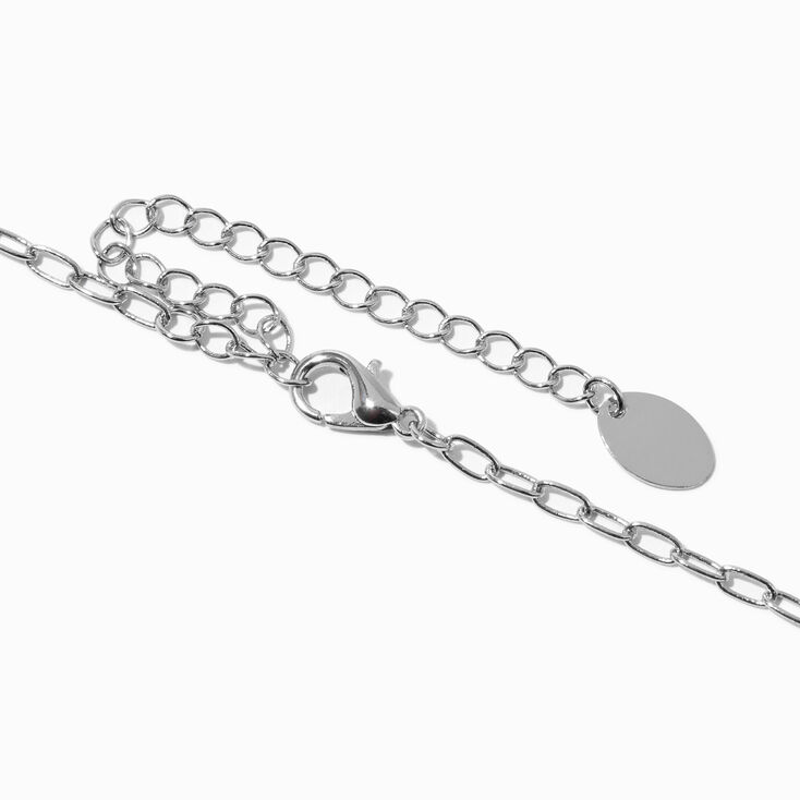 Blue Rockstar Carabiner Pendant Necklace,