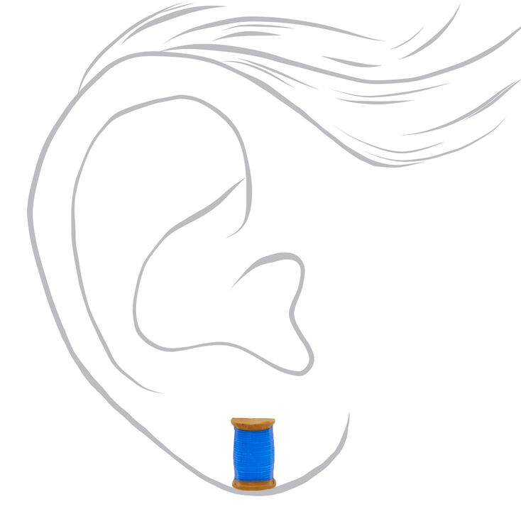 School Stud Earrings - 6 Pack,