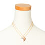 Mixed Metal Best Friends Pendant Necklaces - 2 Pack,