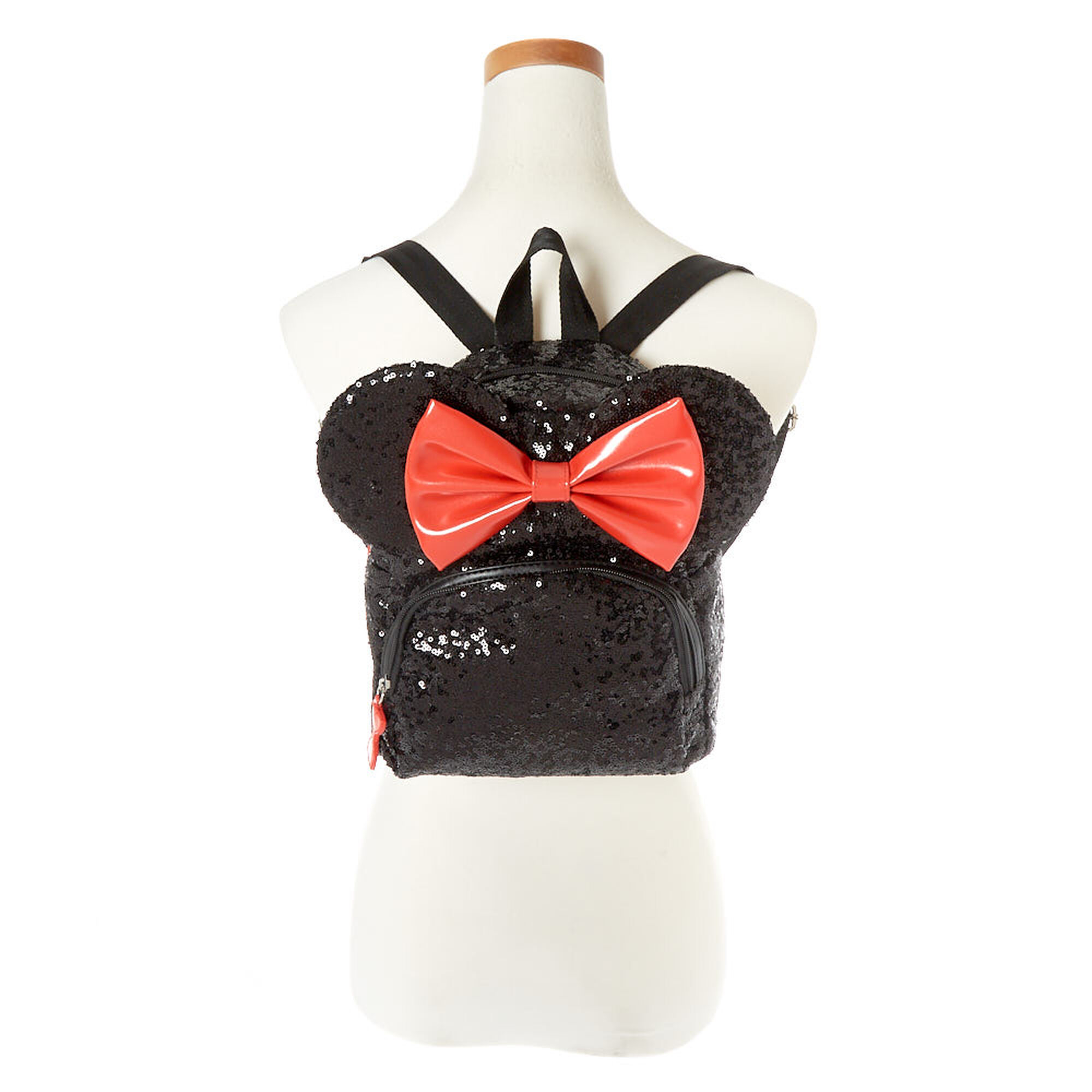 Disney's® Minnie Mouse Sequin Midi Backpack - Black ...