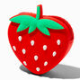 Porte-monnaie en silicone fraise,