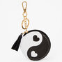 Yin Yang Round Coin Purse Keychain,