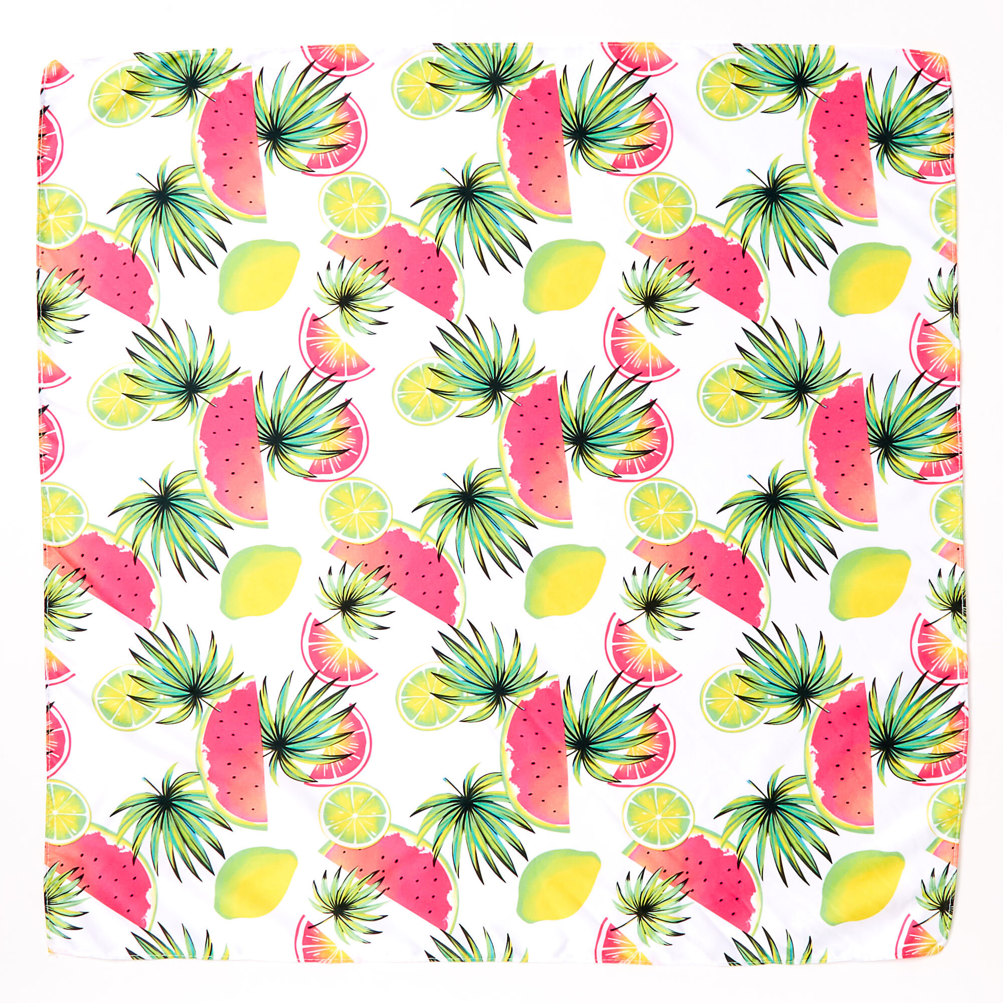 Tropical Fruit Bandana Headwrap,