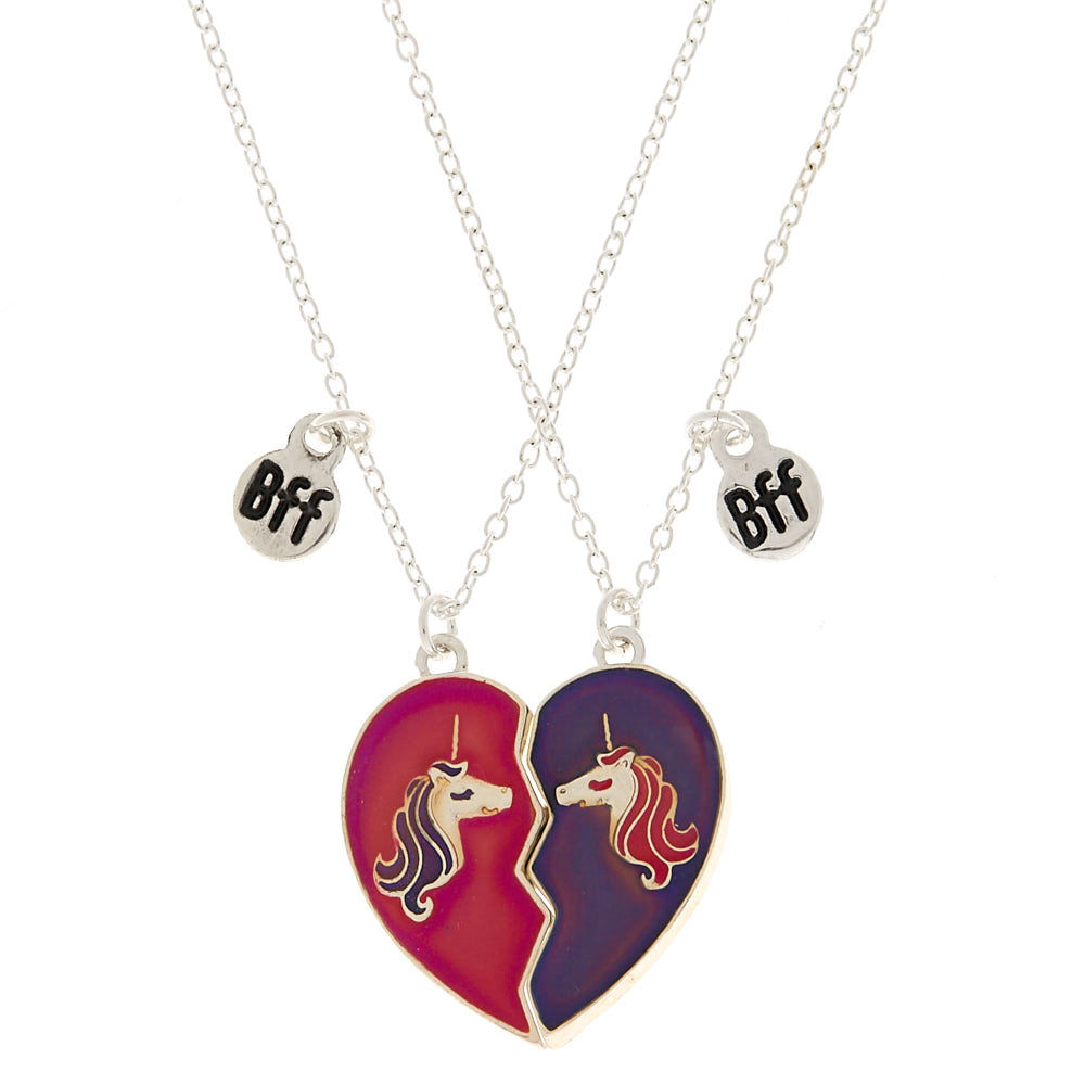 Unicorn hot sale mood necklace