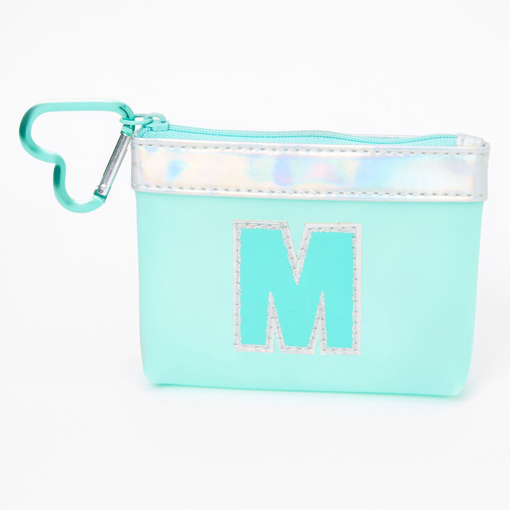 Blue Initial Coin Purse - M,