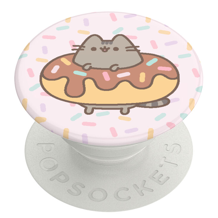 Claire's PopGrip PopSockets interchangeable - Donut Pusheen®