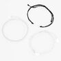 Silver Zodiac Bracelet Set - 3 Pack, Aries,