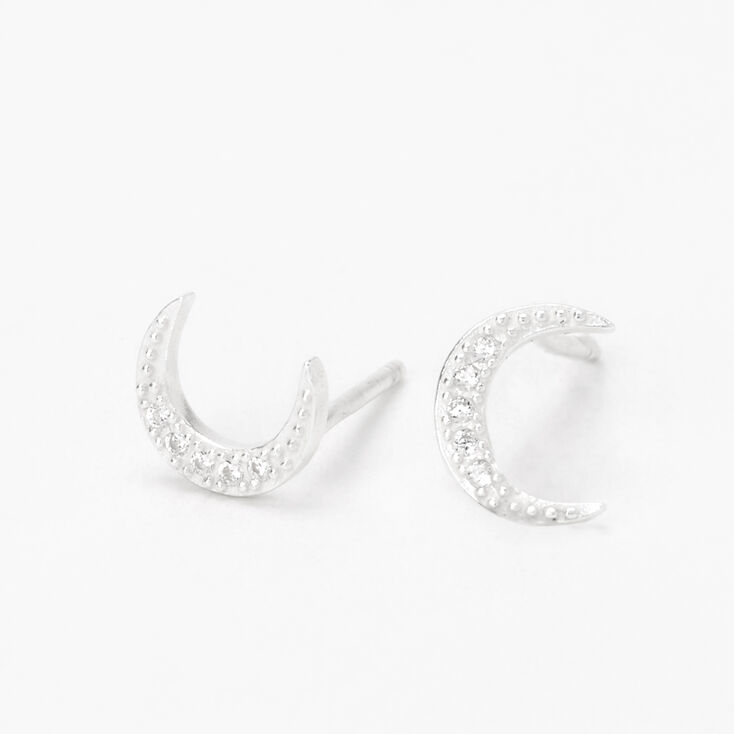 V ear-stud earrings in sterling silver — circlesmith