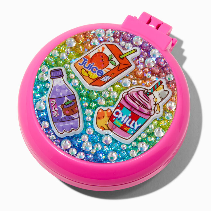 Critter Snack Food Pop-Up Hair Brush,