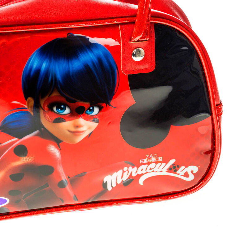 Sac bowling en cuir d&#39;imitation rouge Miraculous,