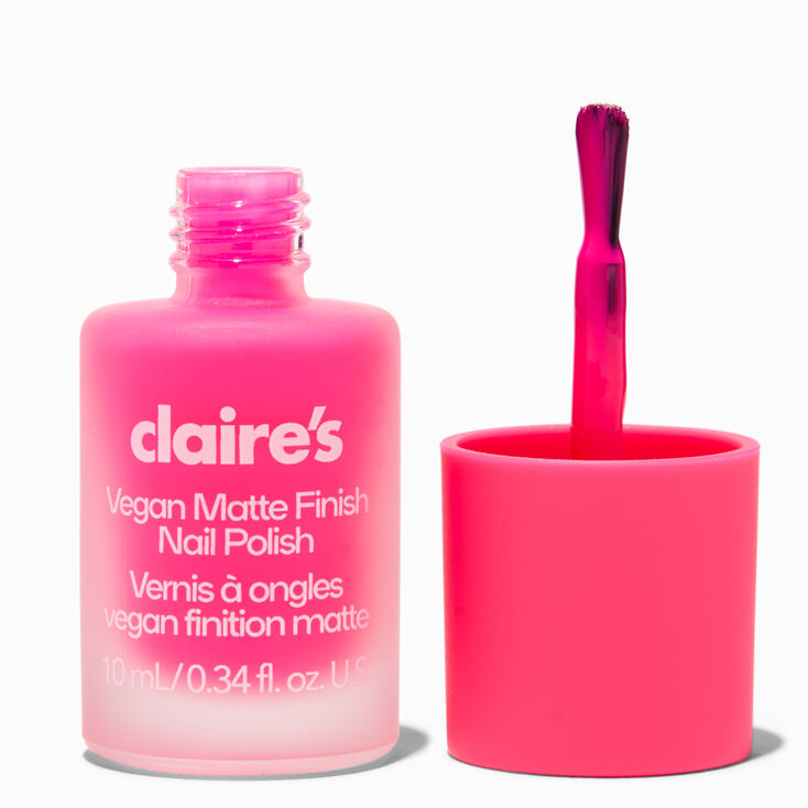 Matte Effect Vegan Nail Polish - So Cute,