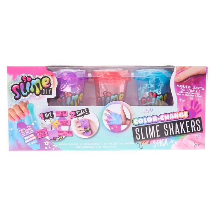 So Slime Diy Colour Change Shakers 3 Pack Claire S So Slime Diy Trade Colour Change Shakers