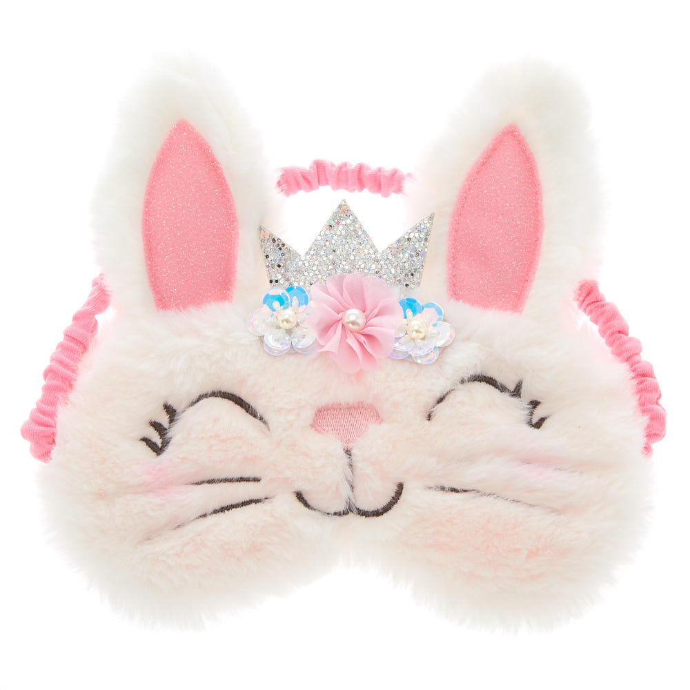 Claire's Club Claire the Bunny Floral Sleeping Mask,
