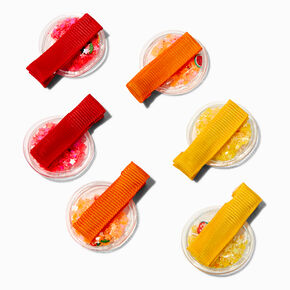 Claire&#39;s Club  Fruit Shaker Hair Clips - 6 Pack,
