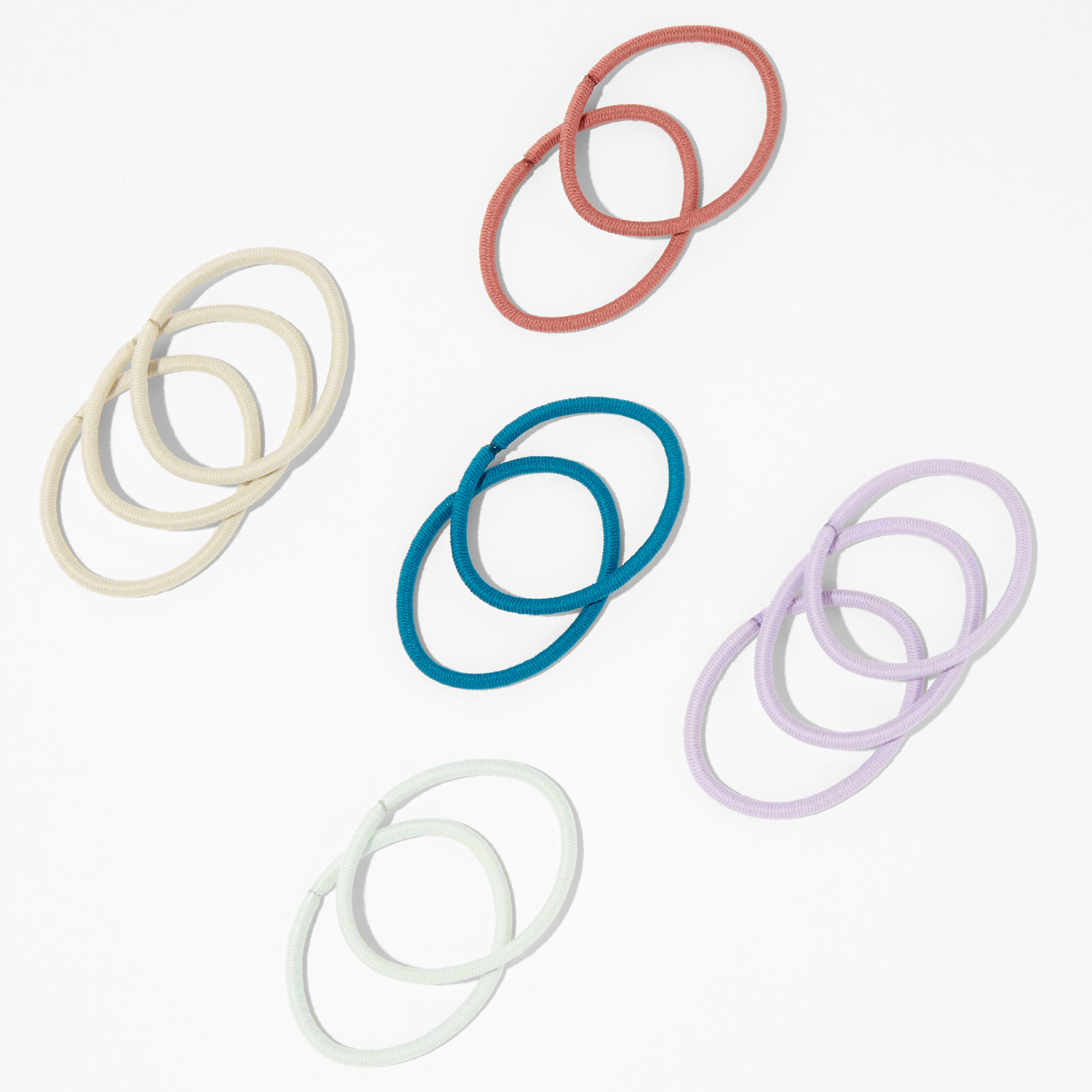 Frost Luxe Hair Ties - 12 Pack,
