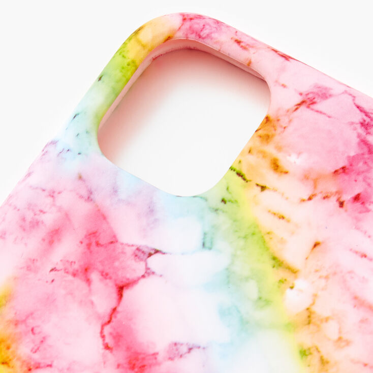 Soft Rainbow Marble Phone Case - Fits iPhone 11,