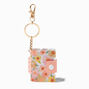 Daisy Print Mini Notebook Keychain,