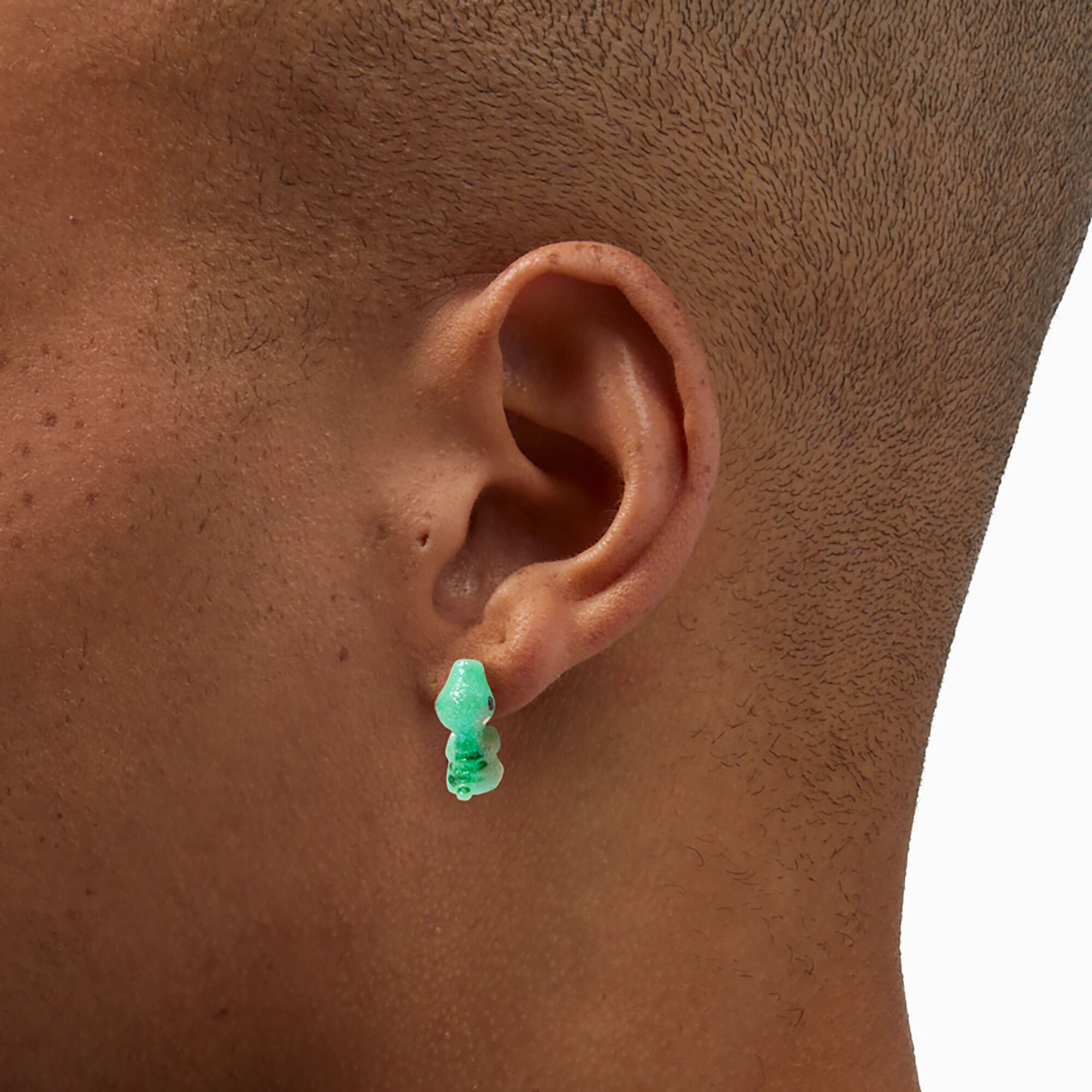 T rex biting earrings sales