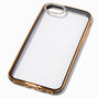 Embellished Clear/Black Phone Case - Fits iPhone&reg; 6/7/8/SE,