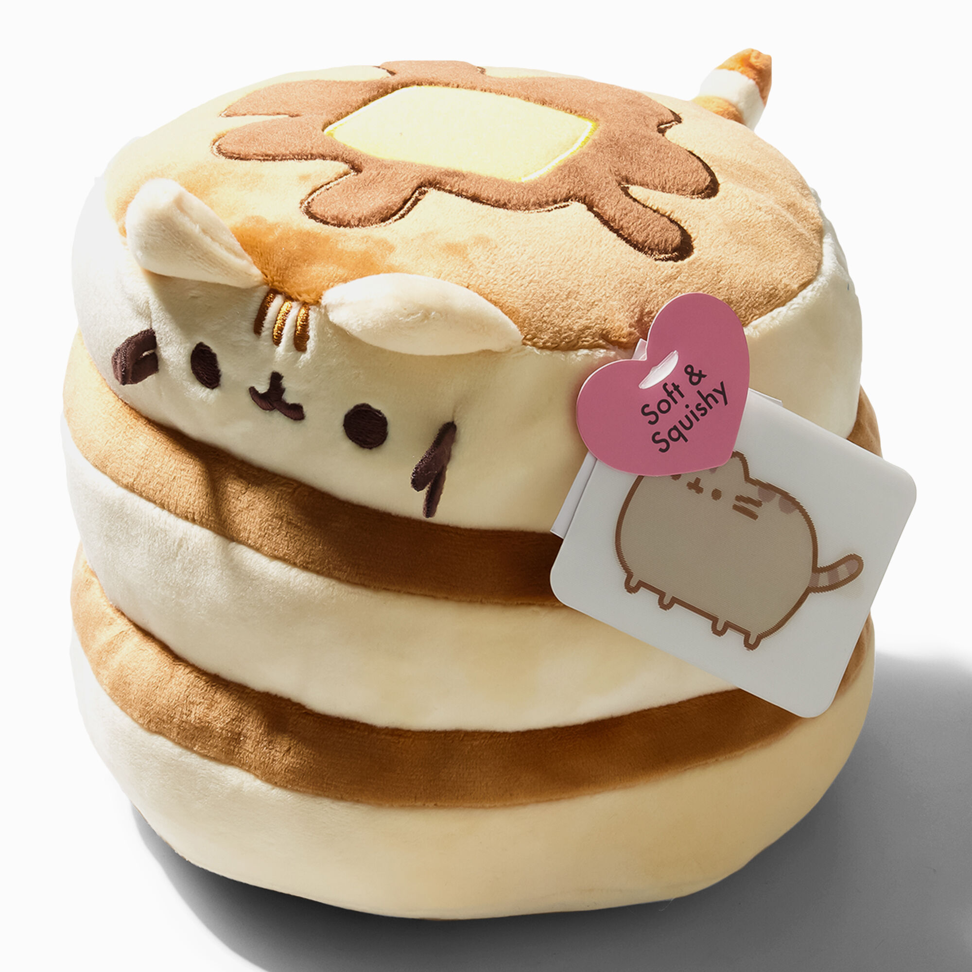 View Claires Pusheen 6 Pancake Stack Soft Toy information