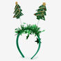 Serre-t&ecirc;te double sapin de No&euml;l - Vert,